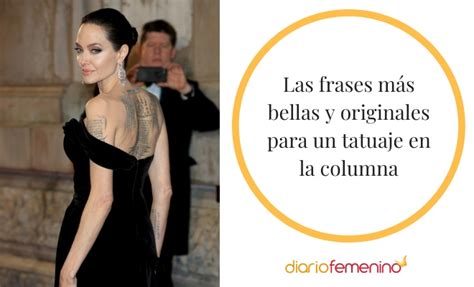 tatuajes en la columna para mujeres|39 frases para tatuarse en la columna: presume de ...